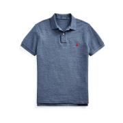 Ralph Lauren Blå Polo Skjorta med Pony Logo Blue, Herr