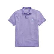 Ralph Lauren Lila Polo Skjorta med Pony Logo Purple, Herr