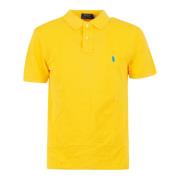 Ralph Lauren Yellowfin Stickad Pikétröja Yellow, Herr