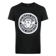 Balmain EAB Noir T-shirt Black, Herr