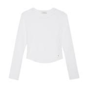 Anine Bing Vit Jane Top White, Dam