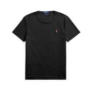 Ralph Lauren Stilig T-shirt för män Black, Herr