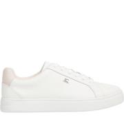 Tommy Hilfiger Beige Court Sneaker Dam Sneakers White, Dam