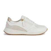 Geox Beige Sneakers för Kvinnor Beige, Dam