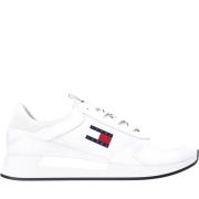 Tommy Jeans Vita Flexi Fritidssneakers White, Herr