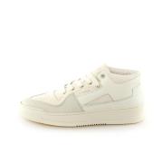 Copenhagen Shoes Retro läder mid-top sneaker White, Dam