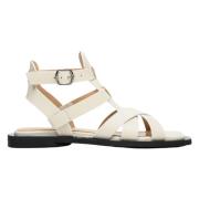 Estro Sandals White, Dam