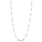 Enamel Copenhagen Silver Kia Halsband Gray, Dam