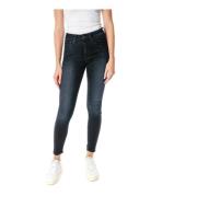 G-star Highwaist Skinny Fit Denim Jeans Blue, Dam