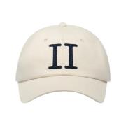 Les Deux Vintage Chainstitch Logo Baseball Cap Beige, Unisex