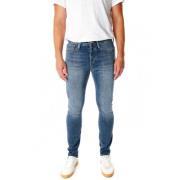 Denham Slim Fit Midwaist Jeans Blue, Herr