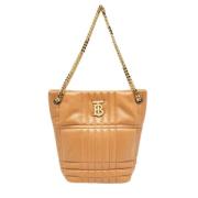 Burberry Vintage Pre-owned Laeder totevskor Brown, Dam