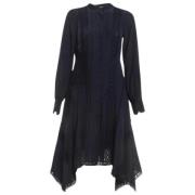 Chloé Pre-owned Pre-owned Silke klnningar Blue, Dam