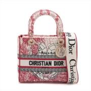 Dior Vintage Pre-owned Canvas handvskor Multicolor, Dam