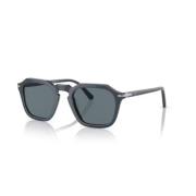 Persol Stiliga Solglasögon med Unik Design Black, Unisex