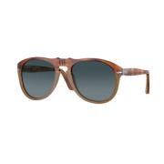 Persol Stiliga Solglasögon med Unik Design Brown, Unisex