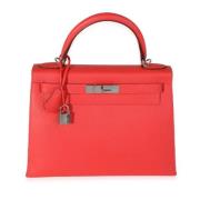 Hermès Vintage Pre-owned Laeder handvskor Red, Dam