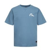 Evisu Blå T-shirt Kortärmad Blue, Herr