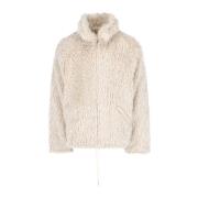 Marni Shearling Huva Jacka Vit White, Herr