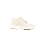 Hogan Interaktiva Avorio Sneakers för Kvinnor Beige, Dam