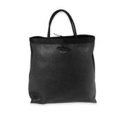 Yves Saint Laurent Vintage Pre-owned Laeder totevskor Black, Dam