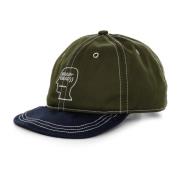 Brain Dead Wire Brim 6-Panel Cap Green, Herr