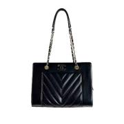 Chanel Vintage Pre-owned Laeder chanel-vskor Black, Dam