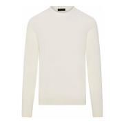 Roberto Collina Round-neck Knitwear Beige, Herr