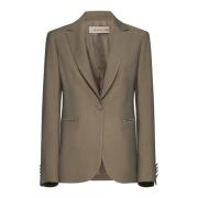 Blanca Vita Grön Elegant Blazer Jacka Green, Dam