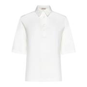 Blanca Vita Stiliga T-shirts och Polos Beige, Dam