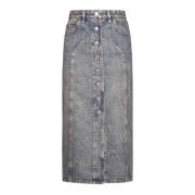 Isabel Marant Étoile Elegant Kjolar Blue, Dam