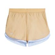 Adidas Lager Nylon Unisex Shorts Beige, Dam