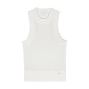 Calvin Klein Grå Tank Top Essential Gray, Dam