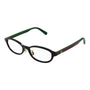 Gucci Black Eyewear Frames Black, Unisex