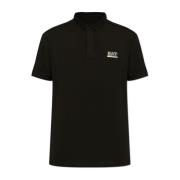 Emporio Armani EA7 Polo med logotyp Black, Herr