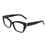 Saint Laurent Cat-eye Acetate Glasögon SL M117 Black, Unisex