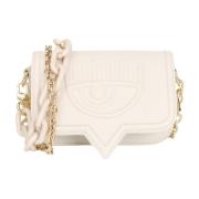 Chiara Ferragni Collection Stiliga väskor för modeälskare White, Dam