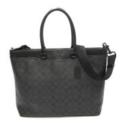 Coach Pre-owned Pre-owned Plast totevskor Black, Dam