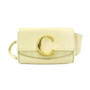 Chloé Pre-owned Pre-owned Laeder axelremsvskor Beige, Dam