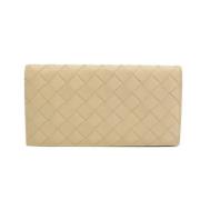 Bottega Veneta Vintage Pre-owned Laeder plnbcker Beige, Dam