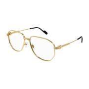 Cartier Elegant Glasögonbåge Ct0484O Yellow, Unisex