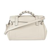 Mulberry Heavy Grain Alexa Läder Väska Beige, Dam