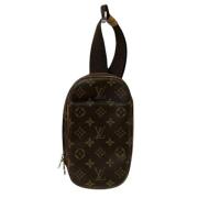 Louis Vuitton Vintage Pre-owned Canvas louis-vuitton-vskor Brown, Dam