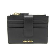 Prada Vintage Pre-owned Laeder plnbcker Black, Dam