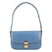 A.p.c. Grace Baguette Axelväska Blue, Dam