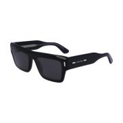 Calvin Klein Svarta Solglasögon Ck23504S-001 Black, Unisex