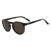 Calvin Klein Stiliga Ck8571S-001 solglasögon i svart/brun Black, Unise...