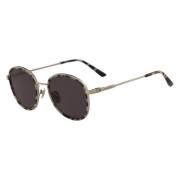 Calvin Klein Ck18101S-106 Solglasögon Guld/Havana Grå Gray, Unisex