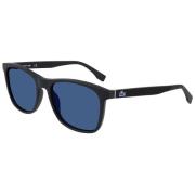 Lacoste Svart Matt Solglasögon L860Se-001 Black, Unisex