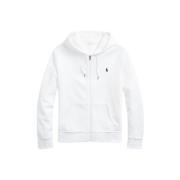 Polo Ralph Lauren Dragkedja Huva Tröja White, Herr